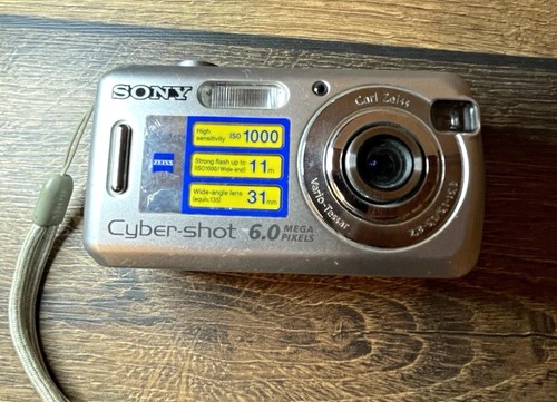 Sony cyber shot dsc - dsc-s600, 6,0mp