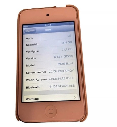 Apple ipod touch 4 - ,